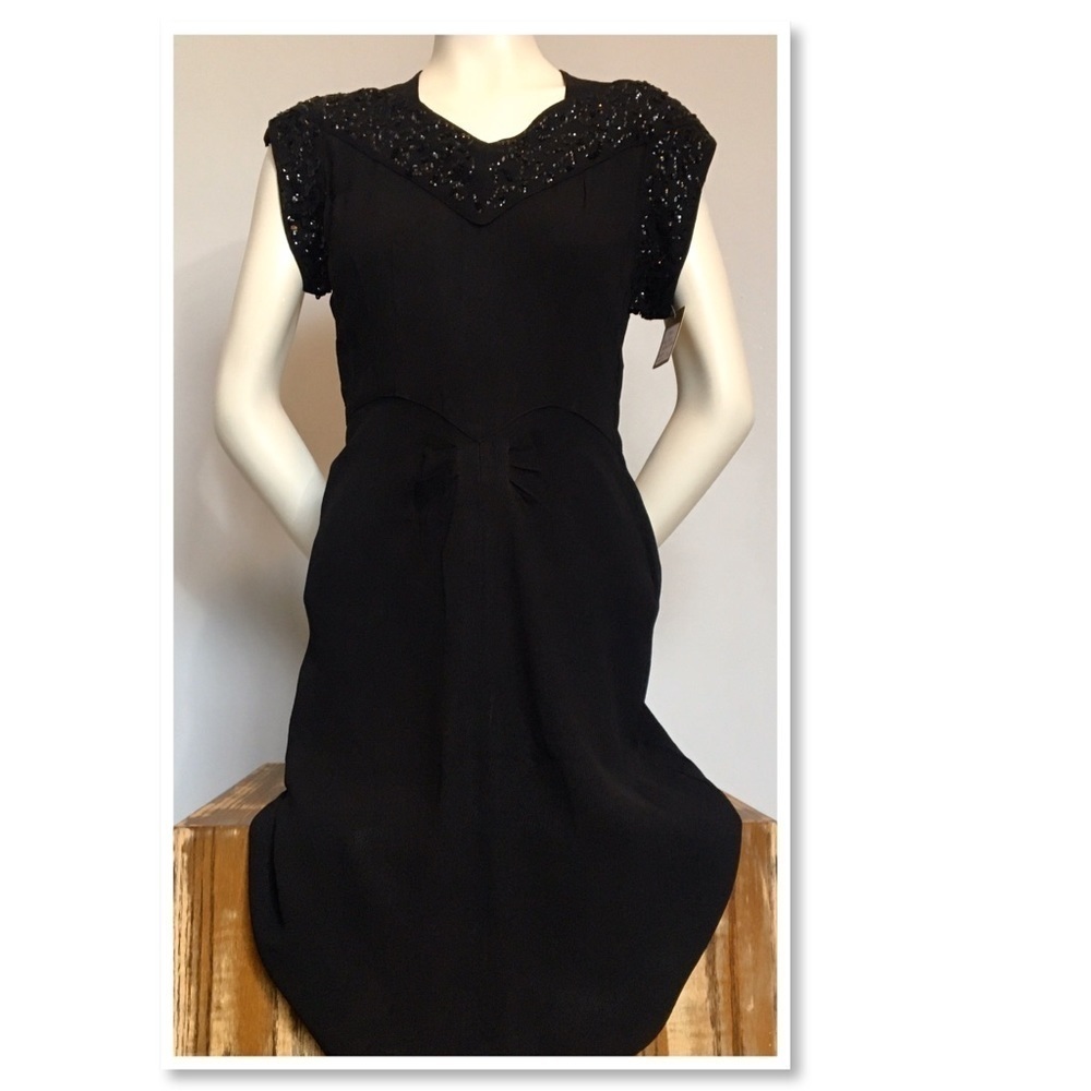 Vintage 1940s cocktail dress